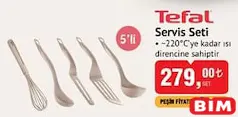 TEFAL SERVİS SETİ 5'Lİ